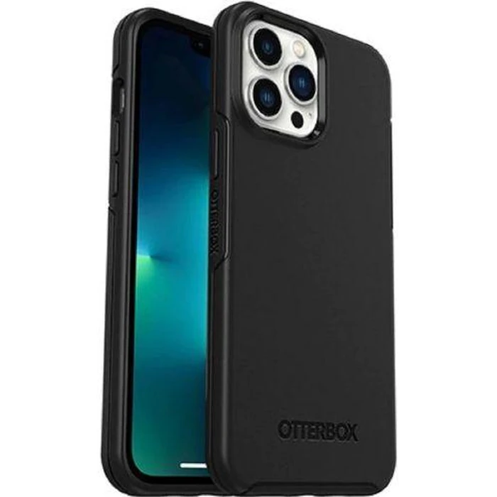 OtterBox Symmetry+ Antimicrobial Phone Case with MagSafe for iPhone 13 Pro Max - Black by OtterBox - Refurbished - Brand New condition - CA$23.99