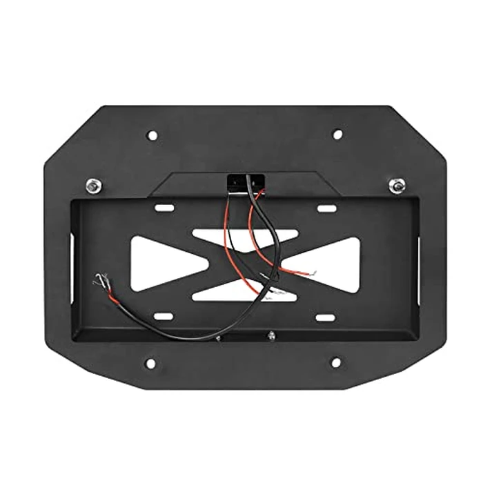 u-Box JK Spare Tire Delete License Plate Relocation Kit w/ 2x Plate Illuminate Light & Third Brake Light for Jeep Wrangler JK 2007-2018 & Unlimited by u-Box - Image 9