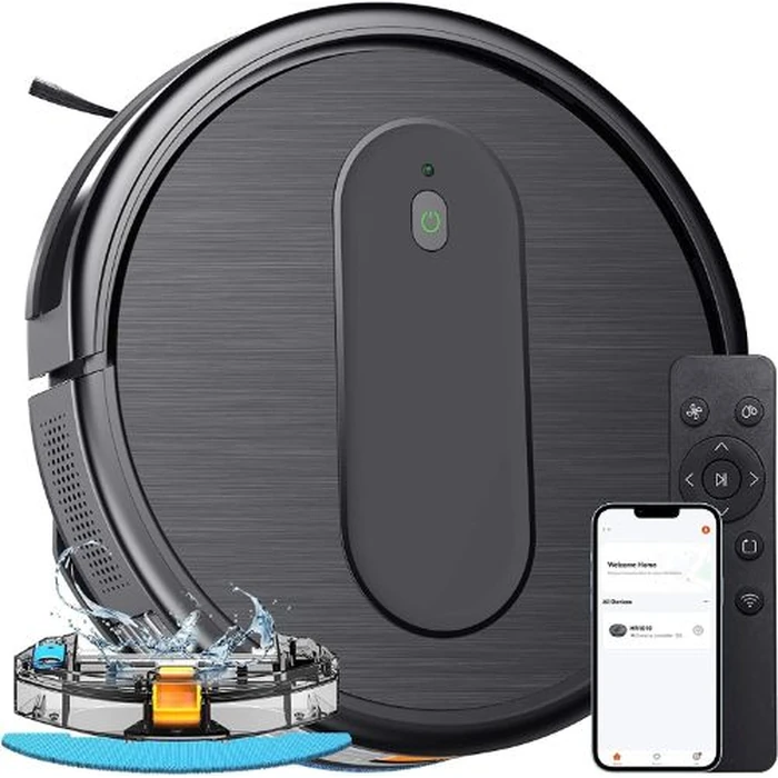 XIEBro HR1010 3-in-1 Robot Vacuum & Mop Cleaners - Black by XIEBro - Refurbished - Excellent condition