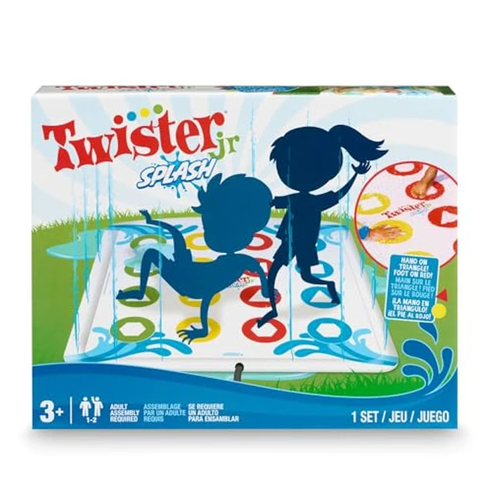 Hasbro Twister Jr. Splash - Outdoor Inflatable Water Twister Game for Kids by Hasbro - Used - Like New condition
