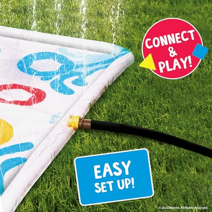 Hasbro Twister Jr. Splash - Outdoor Inflatable Water Twister Game for Kids by Hasbro - Image 2
