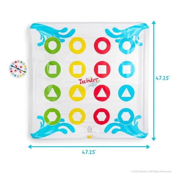 Hasbro Twister Jr. Splash - Outdoor Inflatable Water Twister Game for Kids by Hasbro - Image 3