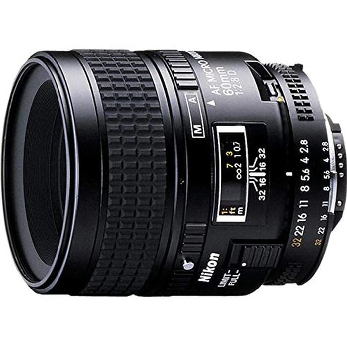 Nikon AF Micro-NIKKOR 60mm f/2.8D Lens for Nikon DSLR Cameras by Nikon - Used - Very Good condition