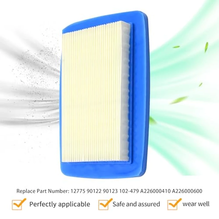 DUZFOREI 6 Pcs A226000600 Air Filter, Replacement for Echo PB760LHN PB760LNT PB770H PB770T 90123 90122 Leaf Blower, Replaces 12775 A226000410 90122 by DUZFOREI - Image 6