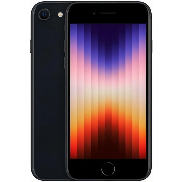 iPhone SE (2022) - 256GB - Midnight by Apple - Refurbished - Acceptable condition