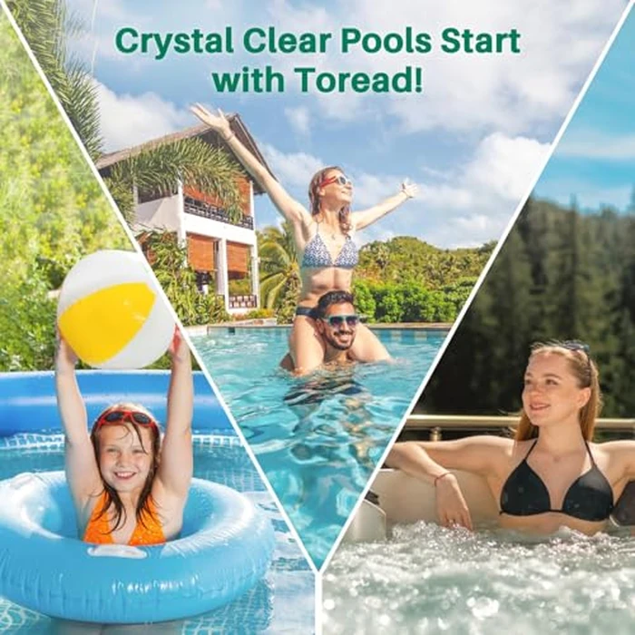 TOREAD PCC80 Pool Filter Replaces CCP320, Unicel C-7470, Ultral-A5, R173573, Filbur FC-1976, Clean and Clear Plus 320,4 X 80 sq. ft. L x OD:20 1/16"x 7" Filter Cartridge 4 Pack by TOREAD - Image 8