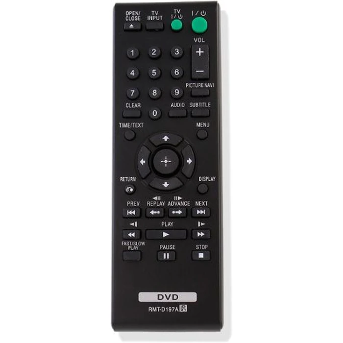 Sony RMT-D197A Remote Control for Sony DVD Player - Black by Sony - Image 1