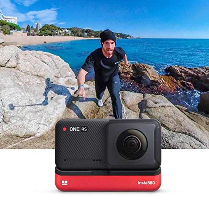 Insta360 ONE RS Twin Edition - Waterproof 4K 60fps Action Camera & 5.7K 360 Camera with Interchangeable Lenses, Stabilization, 48MP Photo, Active HDR, AI Editing by Insta360 - Image 5
