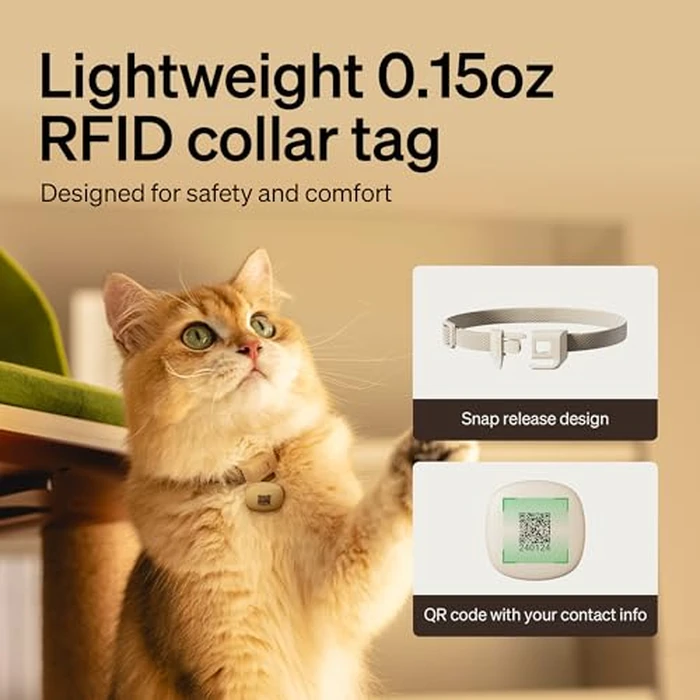 PETLIBRO RFID Automatic Cat Feeder, Collar Tag-Activated Personalized Meals, 5G&2.4G Wi-Fi Programmable Cat Food Dispenser with Cats Recognition & Diet Tracking for Multi-Pet Homes and Different Diets by PETLIBRO - Image 8