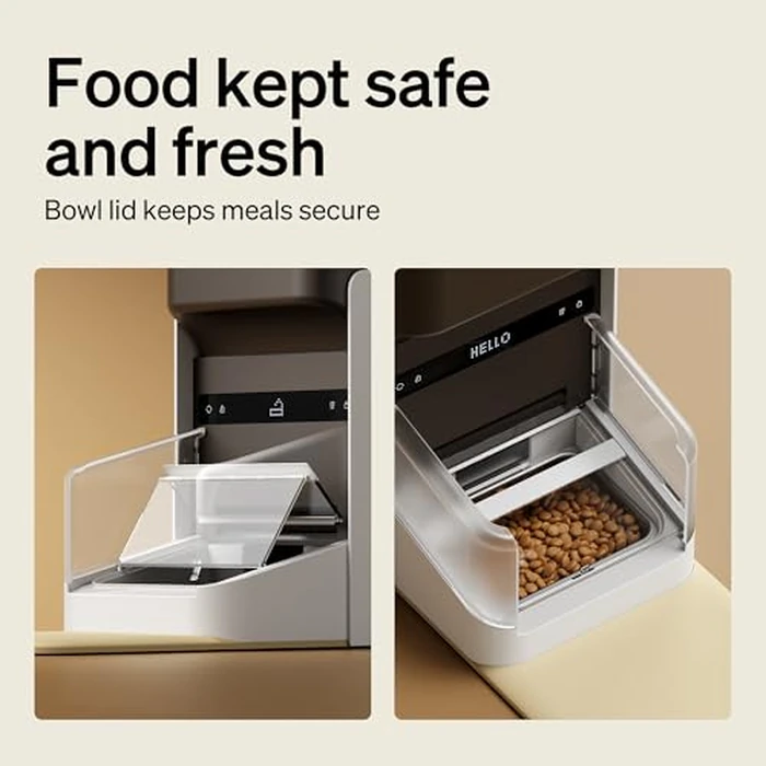 PETLIBRO RFID Automatic Cat Feeder, Collar Tag-Activated Personalized Meals, 5G&2.4G Wi-Fi Programmable Cat Food Dispenser with Cats Recognition & Diet Tracking for Multi-Pet Homes and Different Diets by PETLIBRO - Image 9