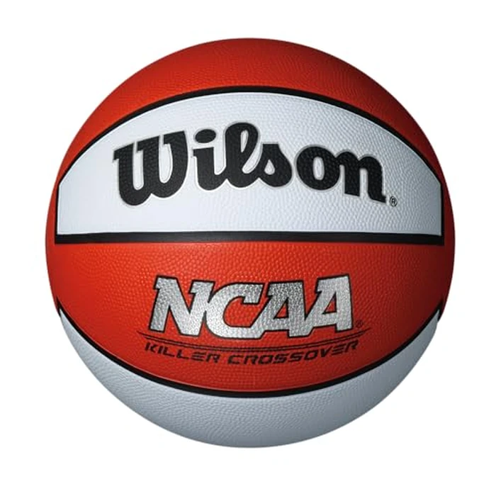 WILSON NCAA Killer Crossover Outdoor Basketball - Size 7 - 29.5", Red/White by WILSON - Used - Very Good condition - US$19.74