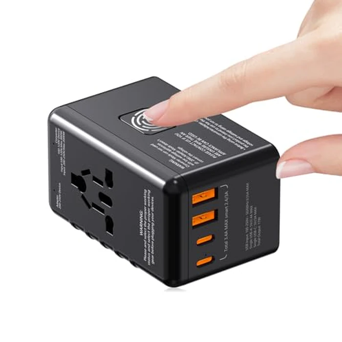 X-STAR Voltage Converter Canada to Europe,220V to 110V Converter,International European Universal Travel Adapter Plug Power Convertisseur for Hair Dryer,CA US to Europe UK AU Over 200 Countries. by X-Star - Used - Good condition - CA$44.44