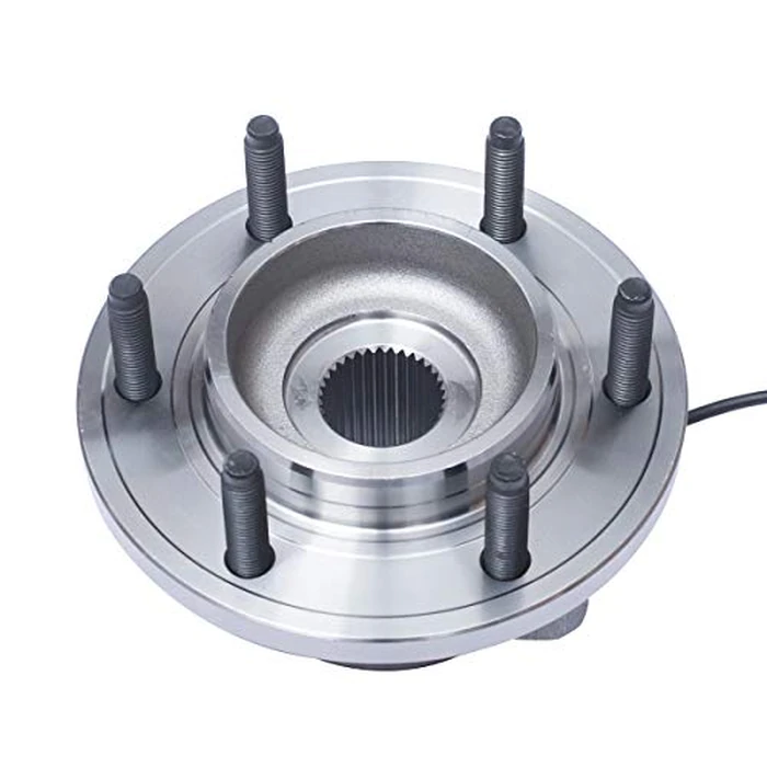 AUQDD 515093 x2 (6 Lug W/ABS) Front Wheel Hub and Bearing Assembly Compatible With 2006 2007 2008 Hummer H3 by AUQDD - Image 6