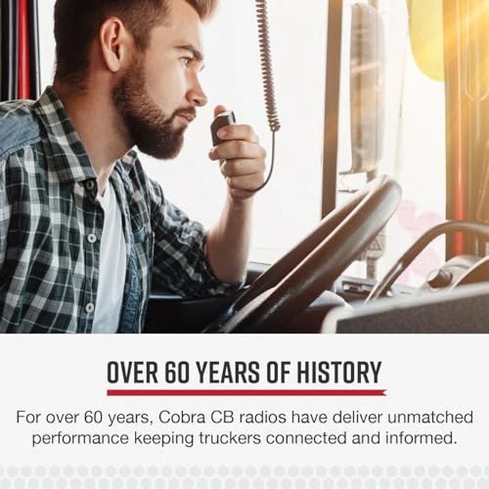 Cobra 29 LTD Chrome AM/FM Professional CB Radio - Easy to Operate, Emergency Radio, Instant Channel 9, 4-Watt Output, Full 40 Channels, Adjustable Receiver and SWR Calibration, Chrome by COBRA - Image 2