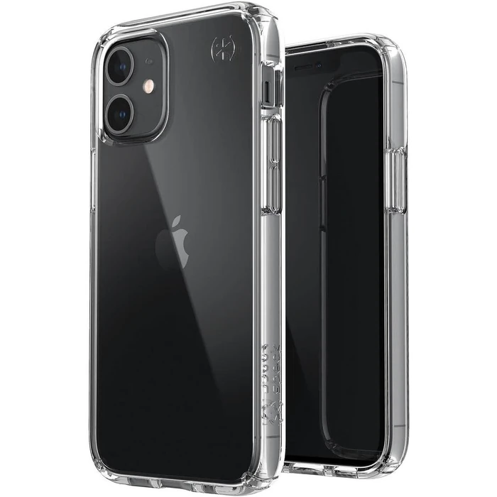 Speck Presidio Perfect-Clear Phone Case for iPhone 12 mini - Clear by Speck - Image 4