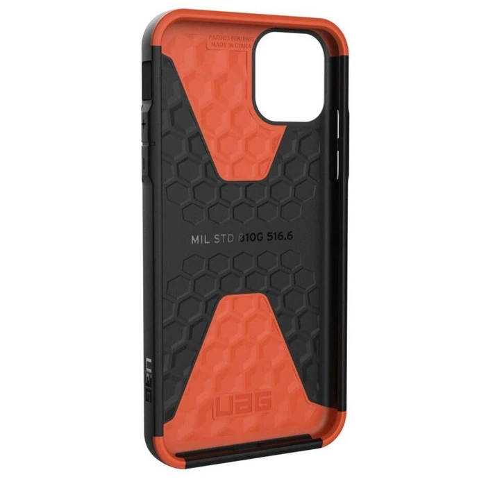 Urban Armor Gear Civilian Case for Apple iPhone 11 Pro - Black/Orange by Urban Armor Gear - Image 2
