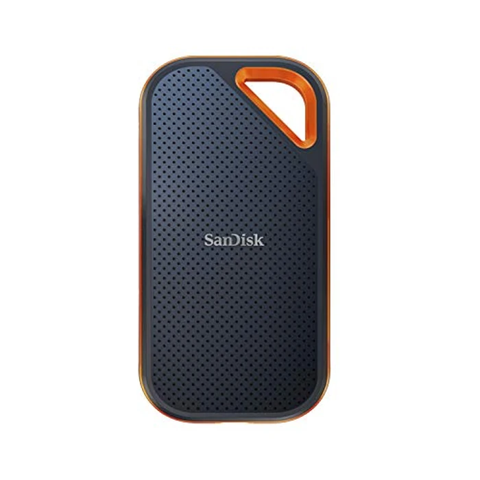 SanDisk 1TB Extreme PRO Portable SSD - Up to 2000MB/s - USB-C, USB 3.2 Gen 2x2, IP65 Water and Dust Resistance, Updated Firmware - External Solid State Drive - SDSSDE81-1T00-G25 by SanDisk - Used - Like New condition - CA$227.84