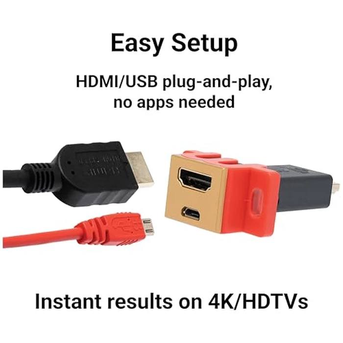 Marseille mClassic OG - Restore Your TVs Game Mode Image Quality, Lag Free, on Nintendo Switch, Xbox, PlayStation, Gamecube, N64, Wii, SNES, and More - Supports 1440p/60hz by Marseille - Image 5