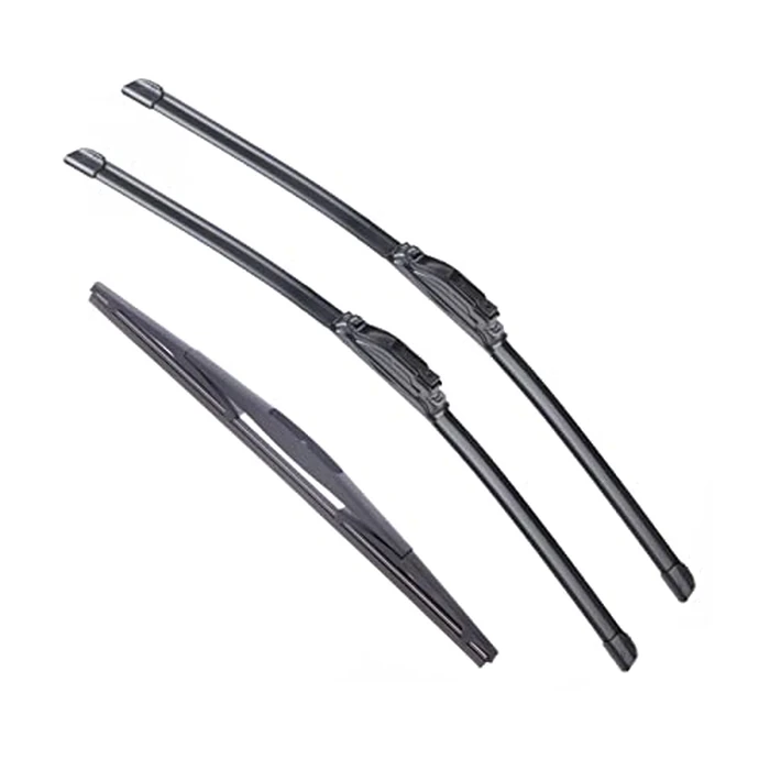 Front and Rear Windshield Wiper Blade Replacement for Ford Edge 2007-2014 Lincoln MKX 2007-2015 All-season Front Windscreen Wiper for U/J hook And Rear wiper blade by Sumdcmy - Used - Like New condition