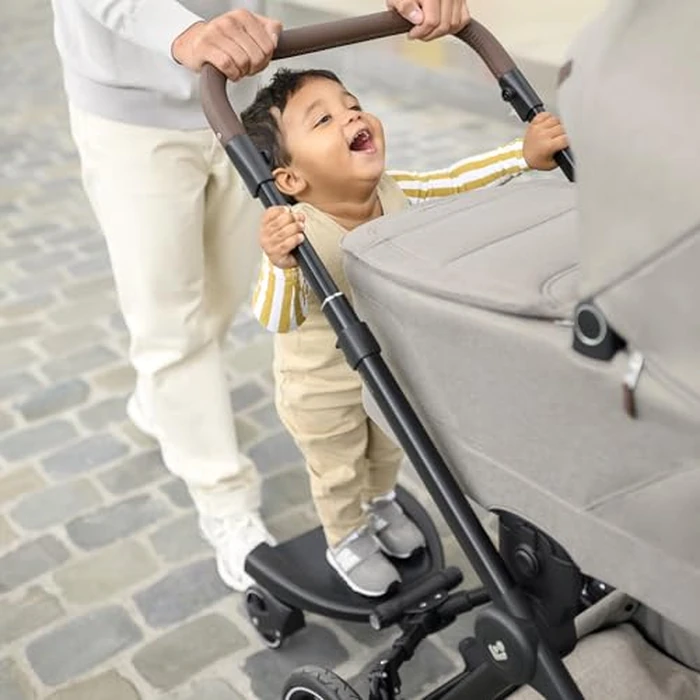 Maxi-Cosi Hop-on Board, Stroller Board, 2-In-1, Detachable Seat, Toddler Sit or Stand Attachments, Compatible With Most Maxi-Cosi Strollers - Black by Maxi-Cosi - Image 5