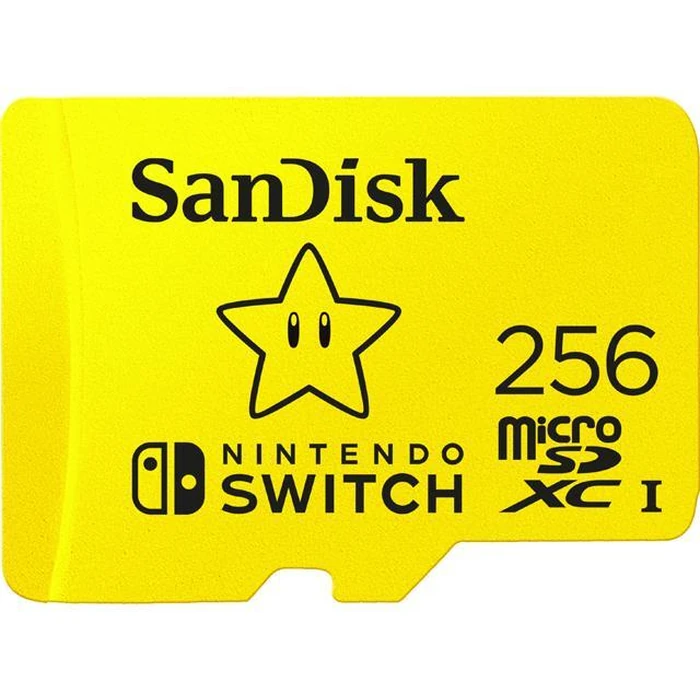 SanDisk 256GB microSDXC UHS-I for Nintendo Switch, Speed Up to 100MB/s (SDSQXAO-256G-GNCZN) by SanDisk - Image 1