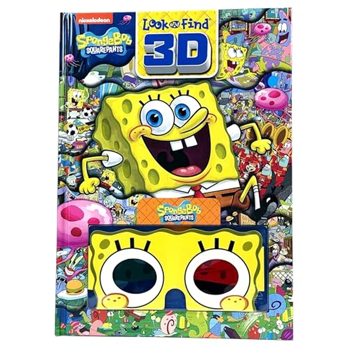 Nickelodeon Spongebob Squarepants: Look and Find 3D by PI Kids - Used - Like New condition - CA$13.44