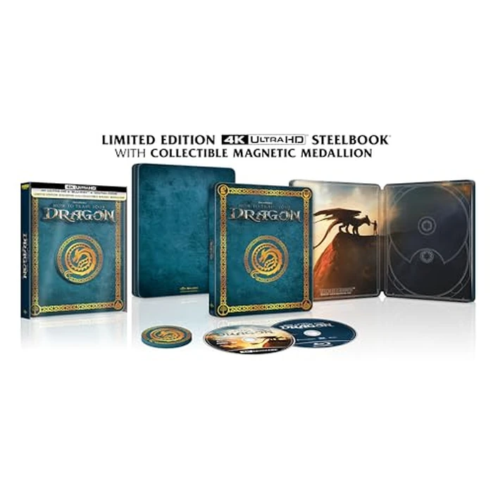 How to Train Your Dragon (2025) - Limited Edition Steelbook 4K Ultra HD + Blu-ray + Digital by UNIVERSAL - Image 1