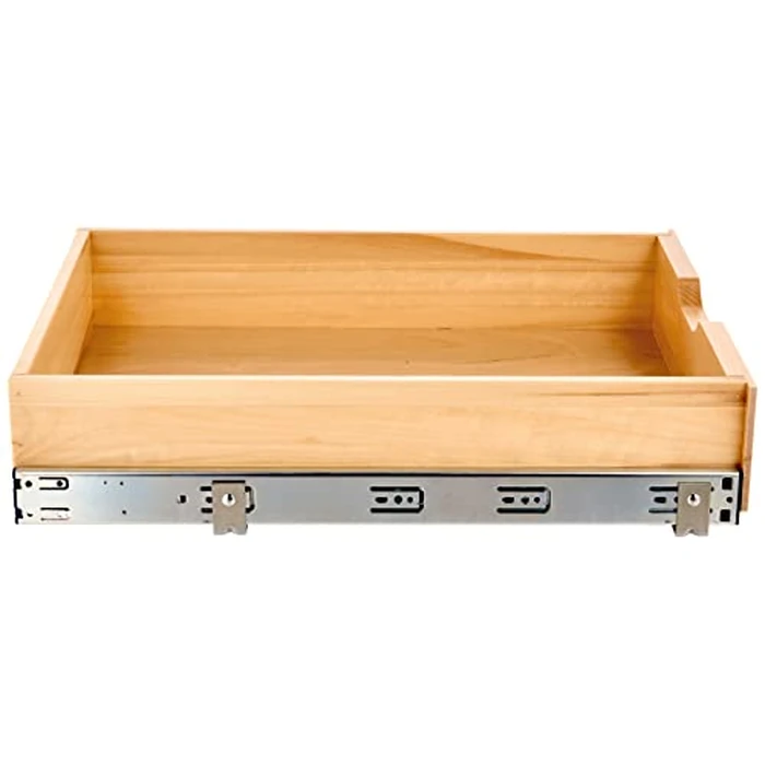 Knape & Vogt RS-WMUB-17-WD 5 in. H x 18 in. W x 22 in. D Soft-Close Wood Drawer Box Pull-Out Cabinet Organizer by Knape & Vogt - Image 3