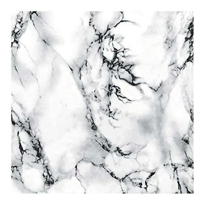 d-c-fix FA346-8031 Decorative Self-Adhesive Film, White Marble, 26" x 78" Roll by d-c-fix - Used - Good condition - CA$12.13