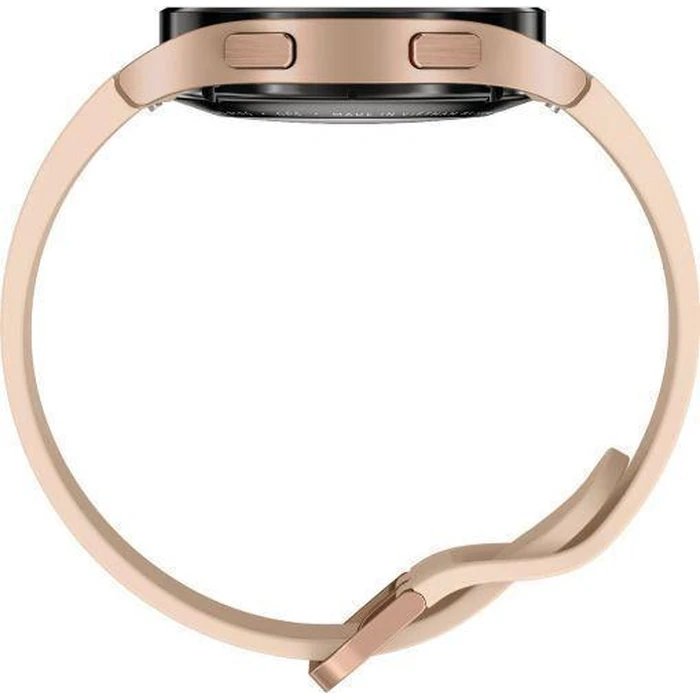 Samsung Galaxy Watch4 (Bluetooth + LTE) - 16GB - 40mm - Gold Aluminum Case with Pink Fluoroelastomer Sport Band by Samsung - Image 4