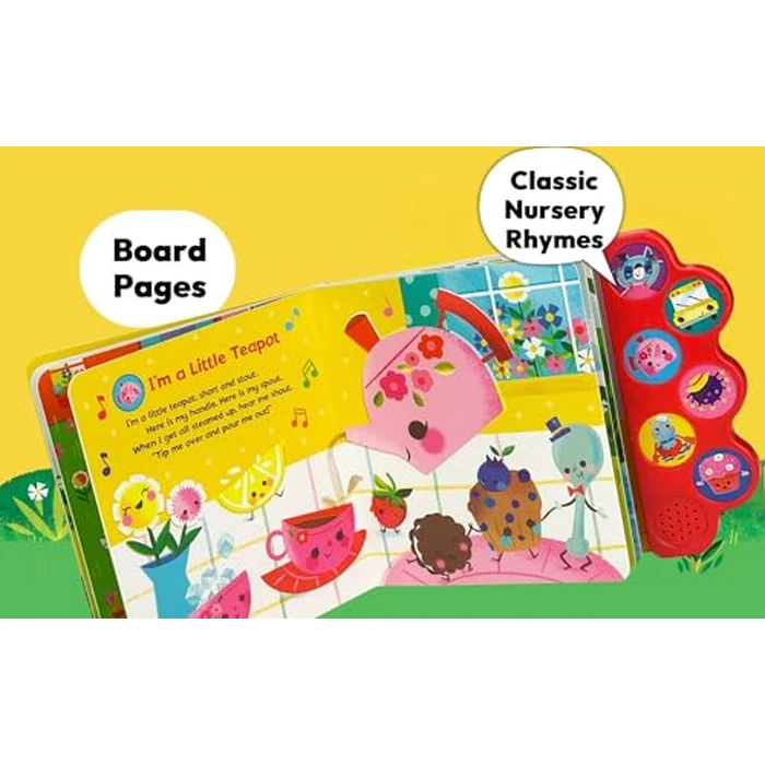 Playtime Songs - Interactive Children's Song Book with 6 Sing-Along Tunes by Cottage Door Press - Image 2
