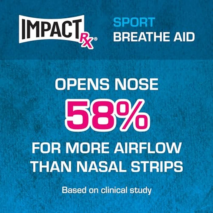 Sport Intra Nasal Breathe Aid. One Size fits All. Opens Nose by 58% for Improved Airflow, with Potential Performance Benefit. Great for Cycling and Most Non-Contact Sport, Skin, (Pack of 2) by SleepRight - Image 3