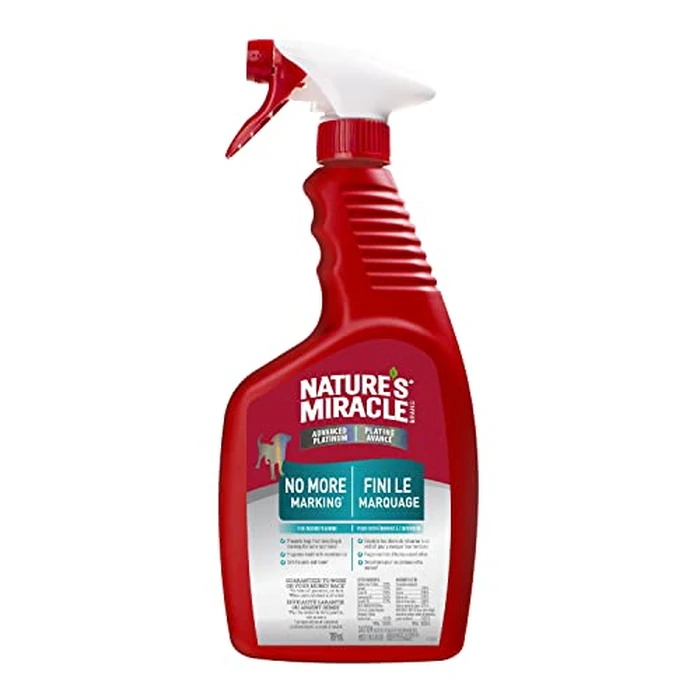 Nature's Miracle Advanced Platinum No More Marking, 710mL, Helps Discourage Repetitive Pet Marking, Multi (P-98402FL) by Nature's Miracle - Used - Good condition - CA$16.50