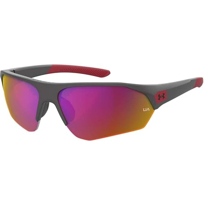 Under Armour Unisex-Kids UA 7000/S Rectangular Sunglasses, Grey, 64mm by Under Armour - Image 1