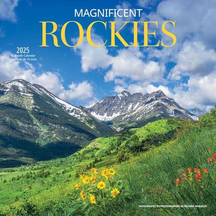 Magnificent Rockies | 2025 12 x 24 Inch Monthly Square Wall Calendar | Wyman Publishing | Canadian Regional Travel by BrownTrout Publishers Ltd. - Image 2