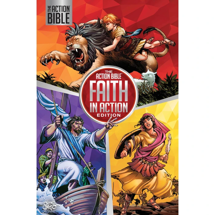 The Action Bible: Faith in Action Edition by David C Cook - Used - Good condition