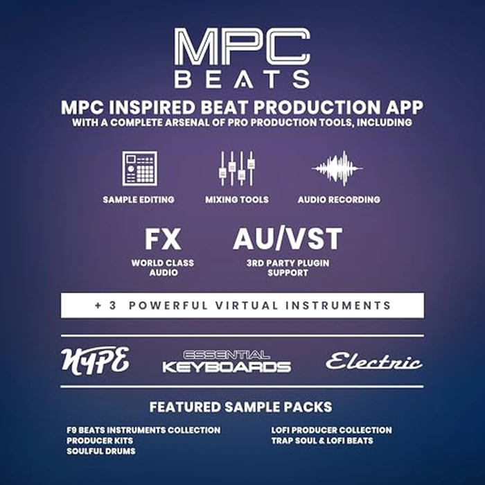 Akai Professional LPK25 - USB MIDI Keyboard Controller with 25 Responsive Synth Keys for Mac and PC, Arpeggiator and Music Production Software,black by Akai Professional - Image 7