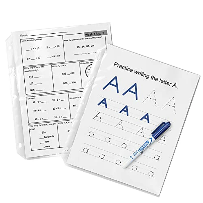 AVERY 74100 Heavyweight Sheet Protectors, Diamond Clear, Acid Free and Archival Safe, 100/Box One Size by Avery - Image 3