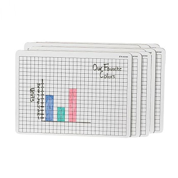 hand2mind Double-Sided Centimeter Grid, Graph Dry Erase Boards (Pack of 10) by hand2mind - Image 1