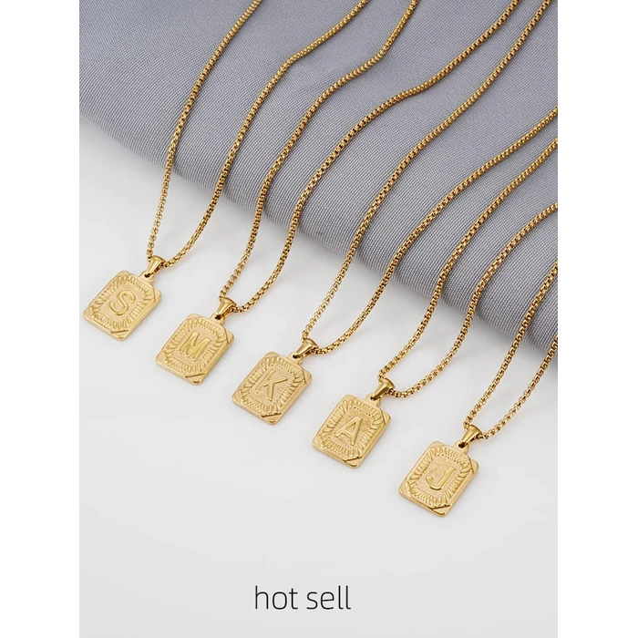 Nododugs Alphabet Necklace from A to Z Three-Tier (Letter M) by Nododugs - Image 6