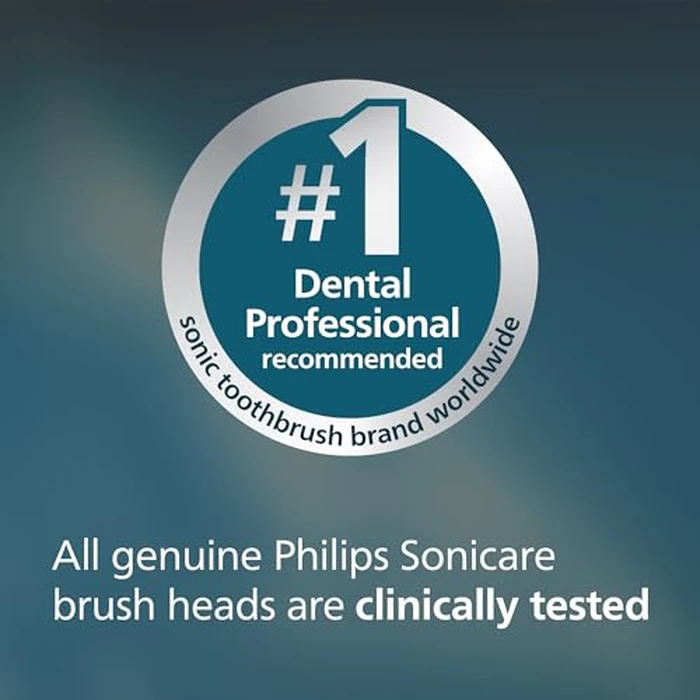 Philips Sonicare G3 Two-in-One - Genuine Replacement Electric Toothbrush Heads for Plaque Control and Gum Care, 2 Brush Head Pack Up to 6 Month Supply, Black, HX9052/95 by Philips Sonicare - Image 7