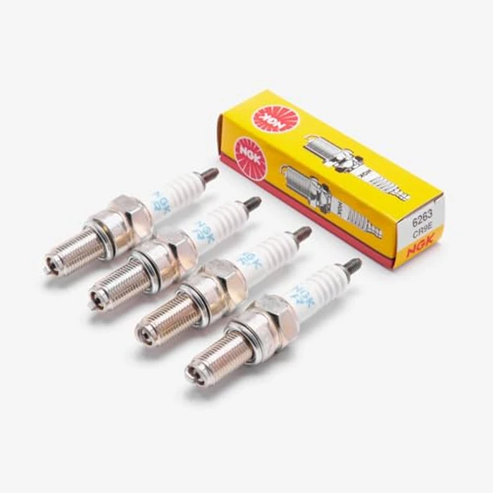 NGK Standard 6263 CR9E Standard Spark Plug, 4 Pack by NGK - Image 1