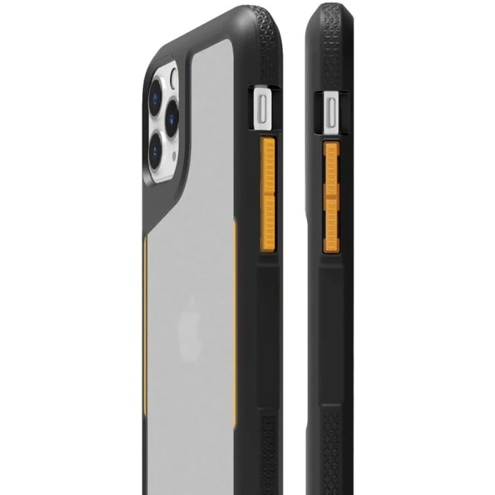 Griffin Survivor Endurance Phone Case for Apple iPhone 11 Pro Max - Black/Citrus by Griffin - Image 3