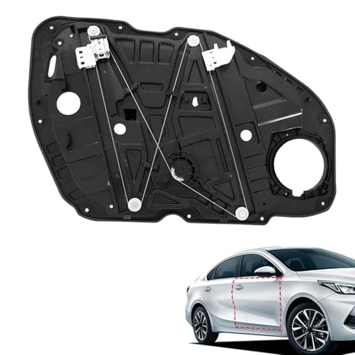SecosAutoparts Front Right Side Power Window Regulator with Panel w/o Motor, Compatible with Kia Optima 2016-2021 Replace# 82481D4000 82481-D4000 by SecosAutoparts - Image 7