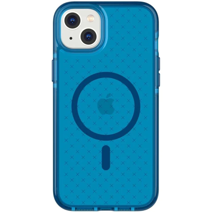 Tech21 EvoCheck Series Gel Phone Case with Magsafe for iPhone 14 - Classic Blue by Tech21 - Refurbished - Brand New condition