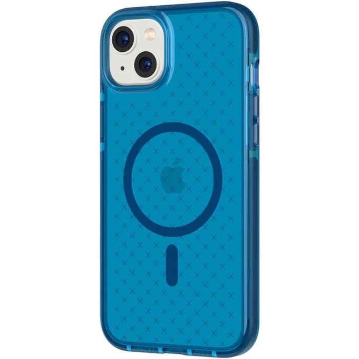 Tech21 EvoCheck Series Gel Phone Case with Magsafe for iPhone 14 - Classic Blue by Tech21 - Image 5