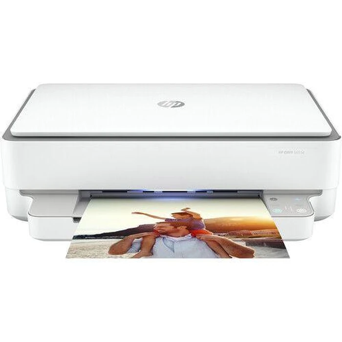 HP ENVY 6055e All-in-One Printer - White by HP - Image 1