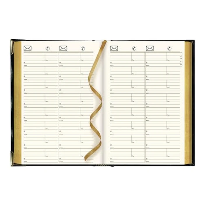 Brownline(R) 2026 Executive Daily Planner, Appointment Book, 12 Months, January to December, Sewn Binding, 7.125" x 4.875", Black, Trilingual (CBE504-26) by Brownline - Image 5