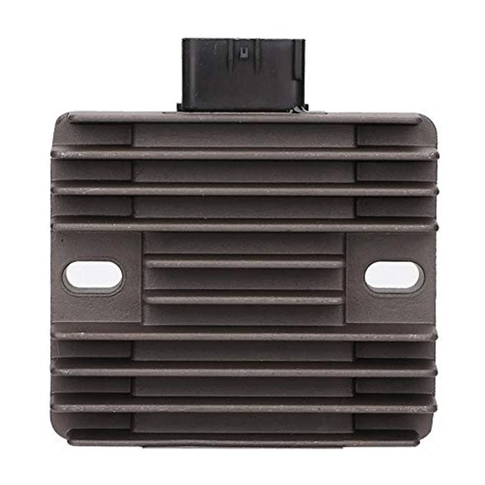 Aramox Aluminum Voltage Regulator Rectifier, Black for Motorcycle ATV, Compatible with 250 300 650 Z750 S Z800 1000 ZX1000 GA Models by Aramox - Image 1