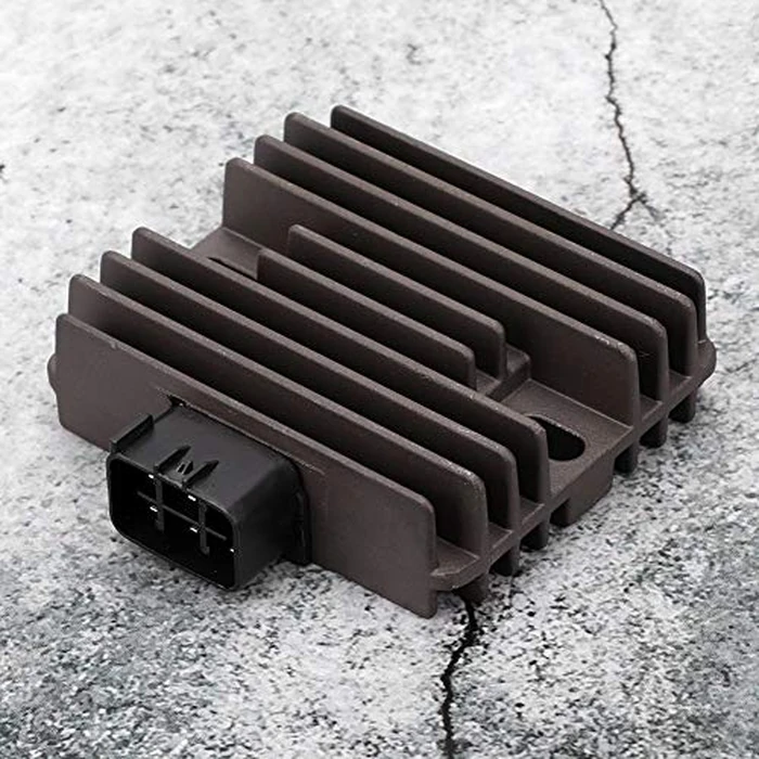 Aramox Aluminum Voltage Regulator Rectifier, Black for Motorcycle ATV, Compatible with 250 300 650 Z750 S Z800 1000 ZX1000 GA Models by Aramox - Image 5